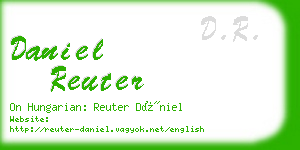 daniel reuter business card